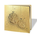 Kalėdinis atvirukas su logotipu