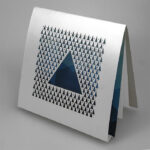 3D kalėdinė atvirutė su voku