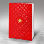 Atvirukas iš dekoratyvinio popieriaus