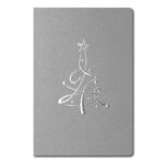 Minimalistinio stiliaus kalėdinė atvirutė