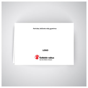 Gelbėkit vaikus atvirukai