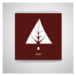 Paprastas kalėdinis atvirukas