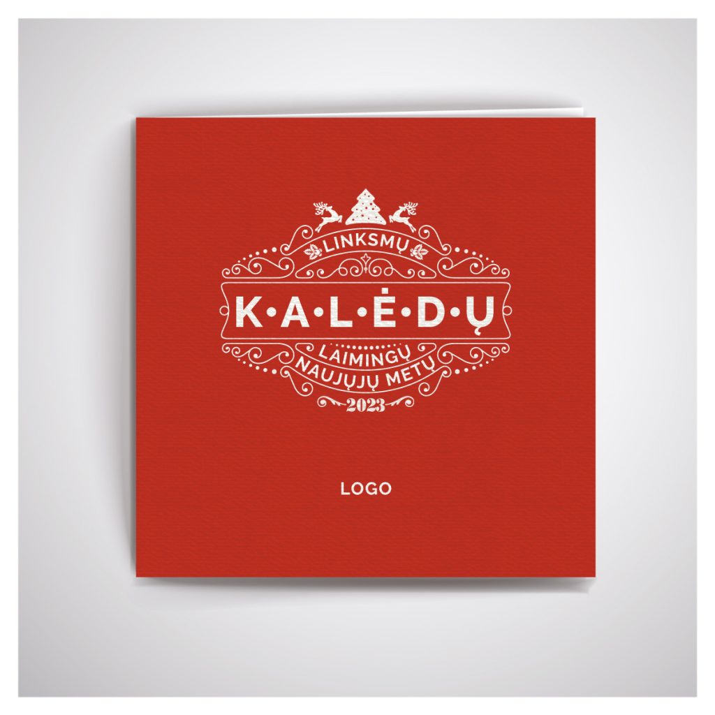 Kalėdinis atvirukas JUKW04