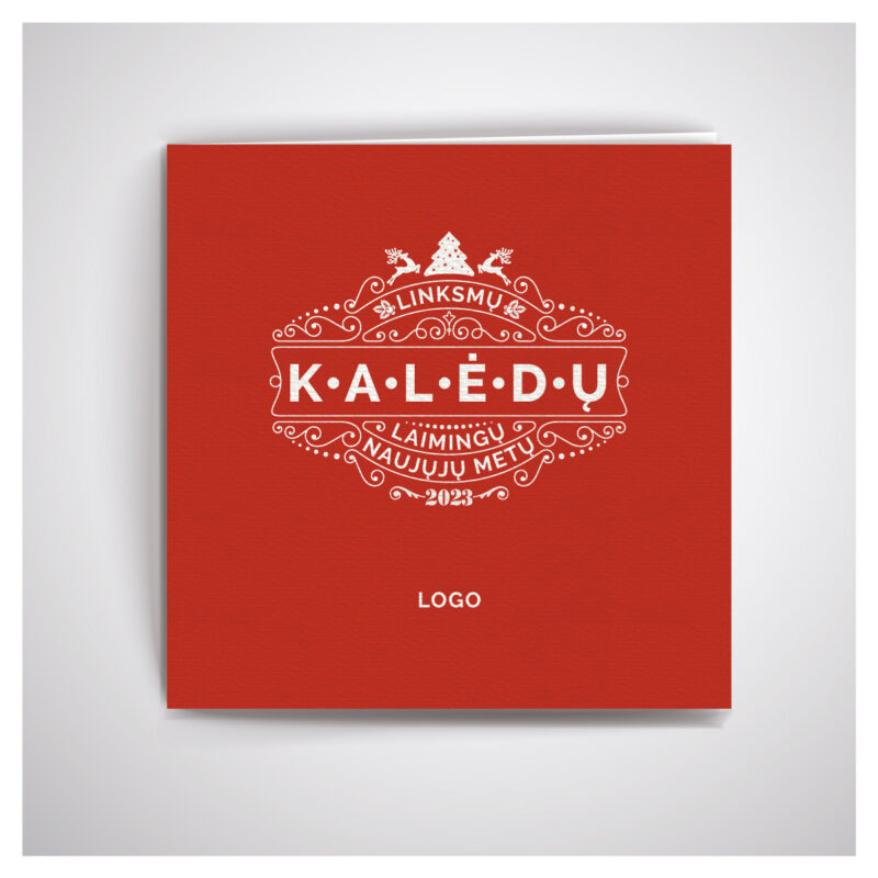 Kalėdinis atvirukas JUKW04