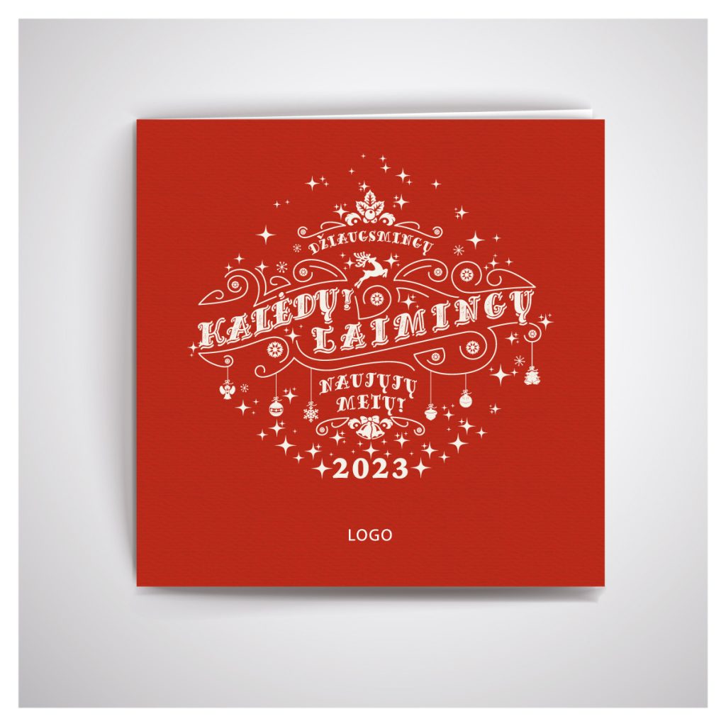 Kalėdinis atvirukas JUKW12