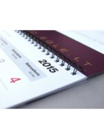 3 mėn sieninis kalendorius su  intarpais - Image 3