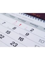 3 mėn sieninis kalendorius su  intarpais - Image 2