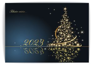 Kalėdinis atvirukas SA004