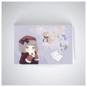 Kalėdinis atvirukas vaikams