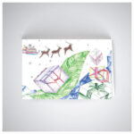 Atvirukas vaikams su piešiniu