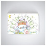 Pieštinis atvirukas vaikams