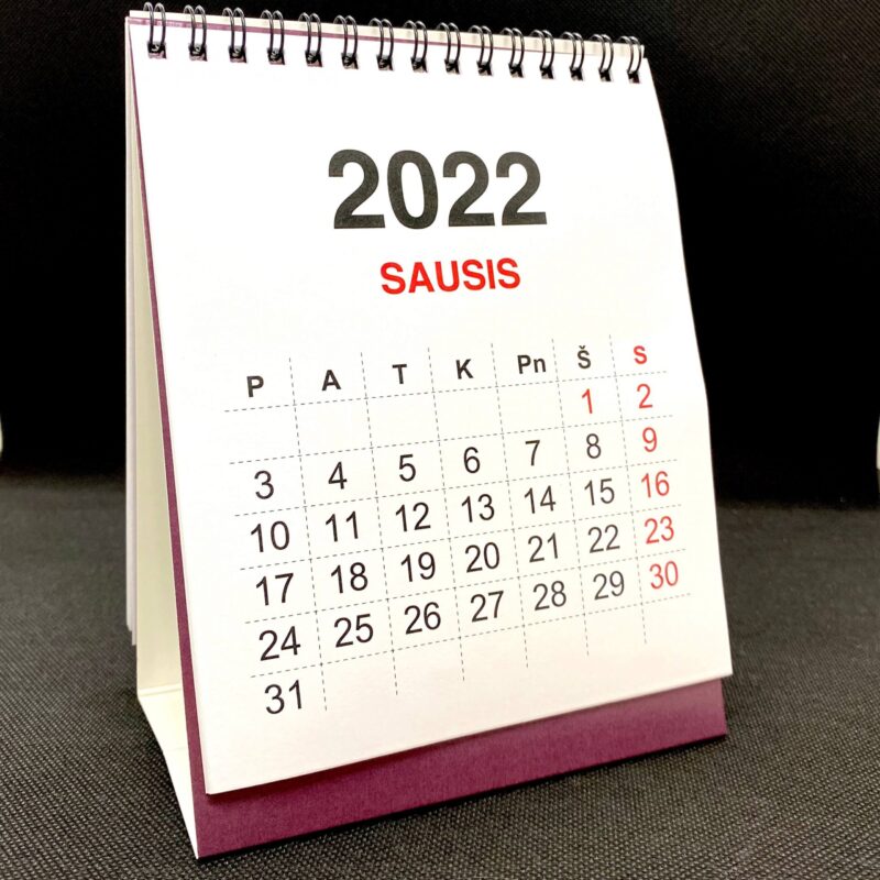 stalo kalendorius