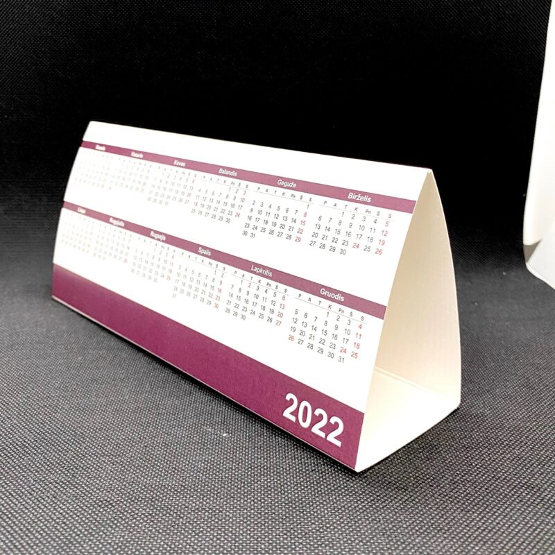 Stalo kalendorius 210x100 - Image 3