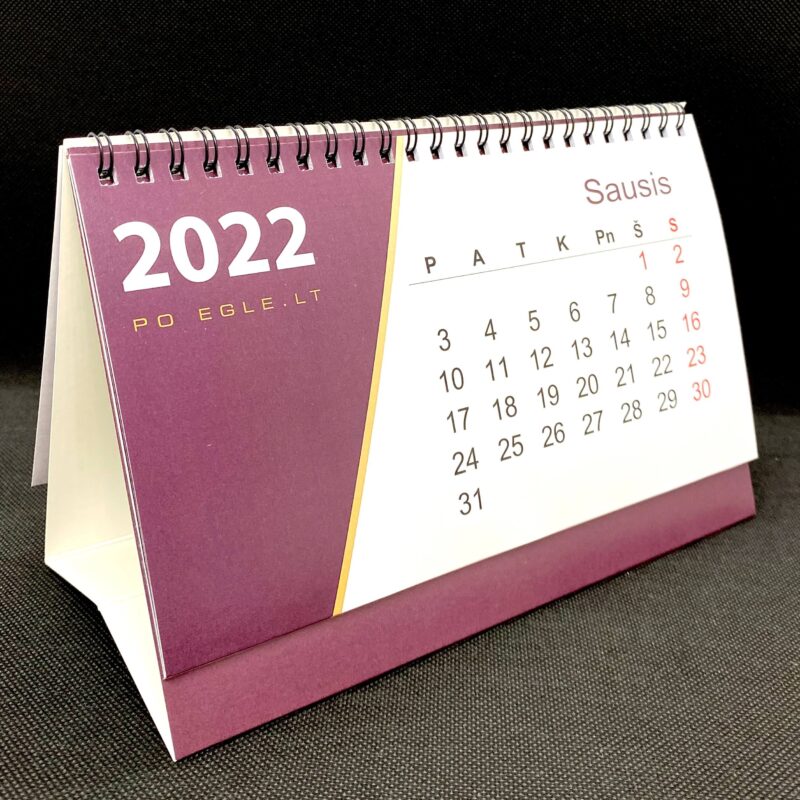 Stalo kalendorius 210x140 - Image 2