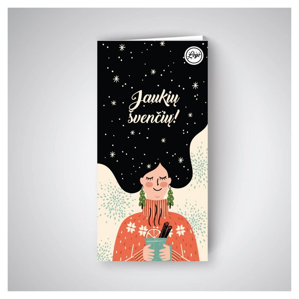 kalėdinis atvirukas