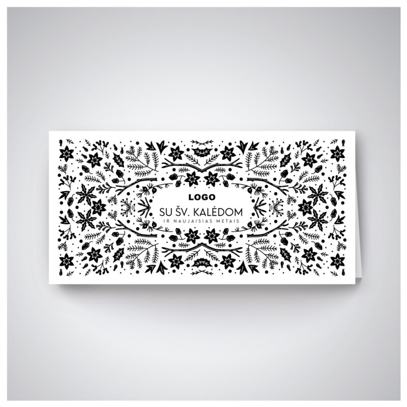 Kalėdinis atvirukas UZ64 - Image 1