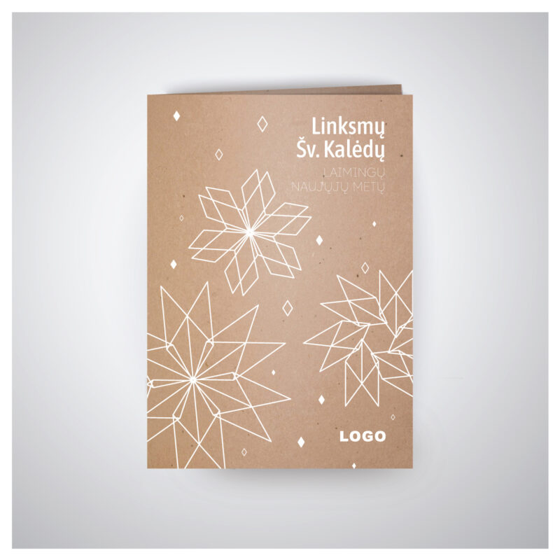 UZ85 EKO Kalėdinis atvirukas UZ85eco - Image 1