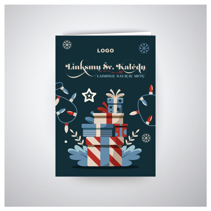 UZ105_2024 Kalėdinis atvirukas UZ105_2024 - Image 1