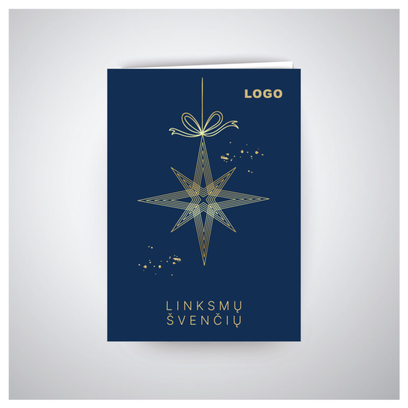 Kalėdinis atvirukas UZ97_2024 - Image 1